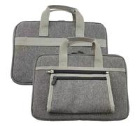 Demsyeq Sac d'ordinateur, sac messager étanche, porte-documents et manches pour voyage, extérieur, étudiants, avions, jeux quotidiens professionnels