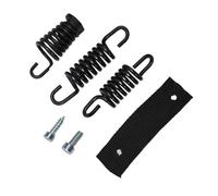 DEMULAX 1 Ensemble de Supports de Tampon AV, Jeu de Ressorts, isolateur de Vibrations, for McCulloch, 335 338 420 435 438 440, pièces de Rechange for tronçonneuse, Outils de Jardin Ressort de Montage