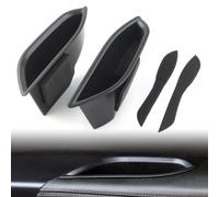 DEMULAX 1 paire de boîte rangement porte avant voiture organisateur support conteneur conducteur gauche, for Cadillac, SRX 2011 2012 2013 2014 2015 Plateau de rangement intérieur pour voiture