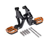 DEMULAX 1 paire de repose-pieds arrière for passager X ADV X-ADV 750 2017 2018 Accessoires moto Repose-pieds de moto(Orange)