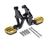 DEMULAX 1 paire de repose-pieds arrière for passager X ADV X-ADV 750 2017 2018 Accessoires moto Repose-pieds de moto(Gold)