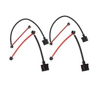 DEMULAX 2 Pairs 95561236550 + 95561236570 Front+Rear Brake Pad Wear Sensor, for Porsche, for CAYENNE, 92A 9PA Brake Pad Alarm Line Replacement Capteur d'usure des freins