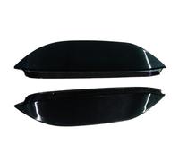 DEMULAX 2 pièces Couverture de Bouclier de sourcil de Pluie de rétroviseur de Voiture en PVC Accessoires de Protection Flexibles, for Ford, for Focus, for S-Max Escape Edge, for Mondeo Sourcils Pluie
