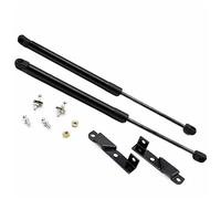DEMULAX 2 pièces, for Ford, Kuga for Escape 2013-2018 capot avant en Fiber de carbone amortisseurs choc Supports levage amortisseur style voiture Vérin de capot(Normal black)