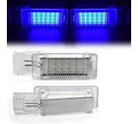 DEMULAX 2 pièces LED Plancher sous lumière de courtoisie Bagages boîte à Gants Lampes, for Porsche, 911 997, for Carrera, Turbo, for Cayenne, Boxster 987 Cayman 981 Éclairage pour Pied d'intérieur de