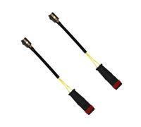 DEMULAX 2PCS 9065401317 A9065401317 Rear Brake Pad Wear Sensor, for Mercedes, for Benz, SPRINTER 5-t Box 906 OEM 9065401317 A9065401317 Capteur d'usure des freins