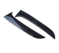 DEMULAX 2Pcs Car Rear Window Side Spoiler Splitter Lip Trims Carbon Fiber Look, for BMW, 1 Series F20 F21 2012 2013 2014 2015 2016-2019 Aileron de Lunette arrière