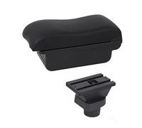 DEMULAX Accoudoir for Liana, boîte, repose-coude, Console centrale, mallette de rangement, accessoires de Modification avec porte-gobelet, boîte d'accoudoir USB Accoudoir de voiture(BLACK B1 3 USB)