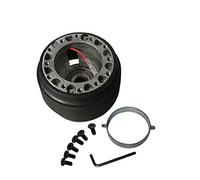 DEMULAX Adaptateur de Kit de moyeu de Patron de Volant Automatique de Voiture, for Mitsubishi, FTO Evo Colt Carisma Delica Lancer L200 Pajero Shogun moyeu de Volant