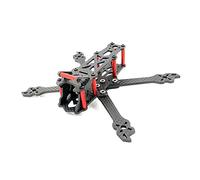 DEMULAX AlfaRC Fighter140 140mm 3mm/4mm Kit de cadre de bras 3K en Fiber | de carbone RC Drone FPV course quadrirotor pièce de rechange accessoires de bricolage