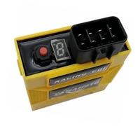 DEMULAX Boîte de bobine d'allumage de moto, pièces de forme, unité de système d'allumage numérique réglable Ac Cdi, pour Y125Z Module d'allumage du moteur