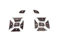 DEMULAX Bouton de commutation commande 2185400162, for Mercedes, for Benz, W204 X204 W212 W156 W246 classe CEA GLK Commutateur de commande au volant(BLACK Brown)