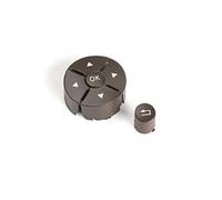 DEMULAX Boutons de commutation multifonctions, for Mercedes, Benz, W204, W207, W212, X204, 2048210351 Commutateur de commande au volant(BLACK Brown)