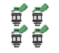DEMULAX Buse d'injecteur de carburant 4 pièces/ensemble, Compatible Frontier Pick-Up Xterra 166001S700 16600-1S700 JS4D-5 Remplacement de l'injecteur de carburant