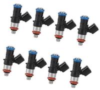 DEMULAX Buse d'injecteur de Carburant et d'essence, 8 pièces, for Voiture 0280158051 12576341, for Chevy, for Camaro, for Corvette 2006 - 2015 Remplacement de l'injecteur de Carburant