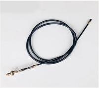DEMULAX Câble de Frein à Tambour arrière for Scooter GY6 150cc 125cc, câble de Frein Avant et arrière, for Scooter, cyclomoteur, vélo Câble d'embrayage Moto(Black 200cm)