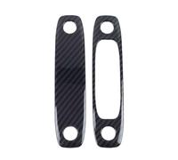 DEMULAX Cadre de lampe de lecture intérieure de voiture Model3, patch à motifs en fibre de carbone, accessoires de décoration Cache décoratif pour plafonnier avant(Carbon Fiber)