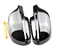 DEMULAX Car Mirror Cover Rearview Protection Cap, for, B8 A3 A4 A5 A6 S4 RS4 S6 RS6 capuchon de protection de rétroviseur extérieur(Bright black)