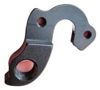 DEMULAX Cintre de dérailleur arrière de vélo, 2 pièces, for Bergamont Lapierre 32-57-145 Aircode Efi Xelius Sensium Ghost Ez1859 Nivolet Mech Dropout Patte de dérailleur de vélo(Black WGH737P2)