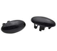 DEMULAX Clignotant dynamique, pour citroën, pour expédition, pour Spacetourer 2016 - 2020, feux de position latéraux à Miroir Tourner la lumière du signal (Black)