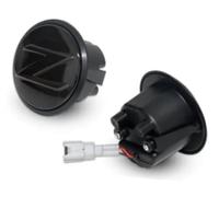 DEMULAX Clignotant dynamique, pour Nissan, pour 370Z 2009-2016-2020 feux de position latéraux feux clignotants séquentiels voiture Miroir Tourner la lumière du signal (Smoked Amber)