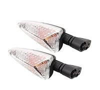 DEMULAX Clignotants, for Triumph, Tiger 800 XC 1050 Daytona 675 R 2009-2018 Accessoires de moto Lampe indicateur avant arrière Témoin lumineux pour moto(White)