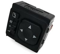 DEMULAX Commutateur de rétroviseur de voiture, for Pajero, for Outlander Lancer réglage du rétroviseur interrupteur pliant bouton électrique de rétroviseur de recul Contrôle des rétroviseurs automobil