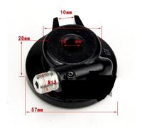 DEMULAX Compteur de vitesse for moto et scooter, engrenage d'entraînement moyeu 10mm 12mm 15mm, for, GY6 50 125 150cc B09 WY100, cyclomoteur Scooter Engrenage de compteur de vitesse(Type 13)