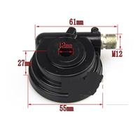 DEMULAX Compteur de vitesse for moto et scooter, engrenage d'entraînement moyeu 10mm 12mm 15mm, for, GY6 50 125 150cc B09 WY100, cyclomoteur Scooter Engrenage de compteur de vitesse(Type 8)