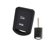 DEMULAX Coque de Protection en Silicone for clé Voiture, 2 Boutons, for Opel, Vauxhall, Agila Corsa C Combo Meriva Tigra 1999-2010 Étui pour clé de Voiture
