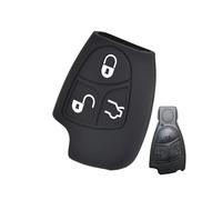 DEMULAX Coque de Protection en Silicone for clé Voiture, 3 Boutons, for, CLS SL Ces Class Étui pour clé de Voiture