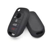 DEMULAX Coque de Protection en Silicone for clé Voiture, 4 Boutons, for Fiat, Cronos, Egea 500X, Toro, Tipo, Dodge, Neon Étui pour clé de Voiture