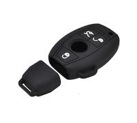 DEMULAX Coque de Protection en Silicone for clé Voiture à 3 Boutons, for, for, W203 W211 CLK C180 E200 AMG Ces Class Étui pour clé de Voiture