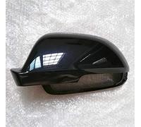 DEMULAX Coque de rétroviseur, boîtier, for Skoda, for Superb, accessoires voiture, capuchon protection latéral Accessoire de couverture de rétroviseur noir brillant(Black left)