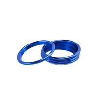 DEMULAX Couvercle de bague intérieure de garniture de sortie de console centrale d'air de voiture, for Audi, For A3 8V S3 2014-2019 Sportback berline accessoires intérieurs style de voiture Bague de v