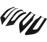 DÉMULAX Couvercle de feu arrière automatique, pour Kit garniture lunette, noir brillant 68220970Aa Décoration de phare de voiture