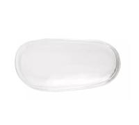 DEMULAX Couvercle de lentille transparente de phare avant Coque de phare transparente, for VW, for Golf, 4 MK4 R32 1999-2005 Couvercle de phare Abat-jour transparent Cache-phares de voiture(BLACK Righ