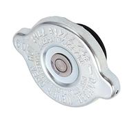 DEMULAX Couvercle de réservoir d'eau moteur, couvercle de réservoir d'eau moteur professionnel stable en aluminium, for chargeur (moyen argenté) Bouchon de réservoir diesel(Silver Middle)