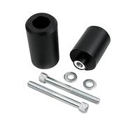 DEMULAX Curseurs de cadre noirs sans découpe, protection contre les chutes, for YAMAHA, FZ6, for Fazer, 2004 2005 2006 2007 2008 Patin de protection pour cadre de moto