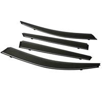 DEMULAX Déflecteurs de vitres latérales, for Chevrolet S10 Max 2012 2013 2014 2015 2016 2017 2018 2019 2020 Pare-Brise Pare-Pluie Solaire Pare-Soleil pour vitres latérales de Voiture