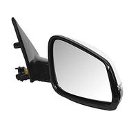 DEMULAX Ensemble de rétroviseur droit brillant accessoire F18 accessoires voiture Remplacement du verre du rétroviseur de voiture