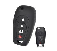 DEMULAX Étui en Silicone for clé de Voiture, Coque Protection for télécommande sans, for Chevrolet, for Cruze, 2016-2019 Étui pour clé de Voiture