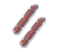 DEMULAX Feu antibrouillard arrière for voiture, 2 pièces, for camion, Stop, frein, marche, Guide de lumière, clignotant, feux d'angle Feu stop arrière de véhicule