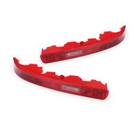 DEMULAX Feu arrière de pare-chocs, clignotant, feu stop, avec/sans fil à 4 ampoules, for, Q7 2006-2015, version UE 4L0945095 4L0945096 Feu stop de voiture(Pair,NO Bulb)
