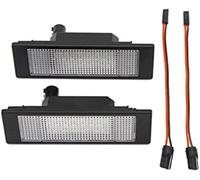 DEMULAX Feu de plaque d'immatriculation à LED, for BMW, Série 1 E81 E87 F20 Série 6 E63 E64 F06 F12 F13 Z4/E85 K48, ensemble d'éclairage de plaque d'immatriculation blanc Éclairage de plaque d'immatri