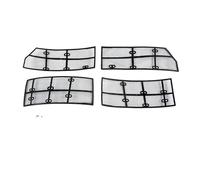 DEMULAX Filet d'insertion de Grille Avant en Maille de moustiquaire Centrale, Couvercle de Protection Anti-poussière Anti-moustiques, for, for A6 C8 2019-2022, Accessoires Moustiquaire pour calandre