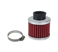 DEMULAX Filtre à air automatique Hauteur 85 mm ID du col 35 mm Filtre d'admission d'air froid cône de voiture Turbo Vent Reniflard de carter HT-AIT22 Filtre à air pour voiture