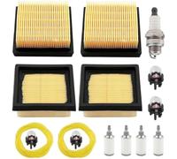 DEMULAX Filtre à air BP42 for souffleur dos Ryobi RY08420 RY08420A Remplace les références 900777005, 30805407 et 308054093 par un kit de mise au point du filtre carburant Kit de filtre à air