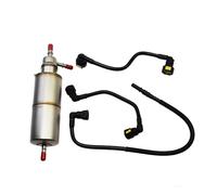 DEMULAX Filtre à Carburant et Tuyau de Retour de Carburant, for Mercedes-Benz, W163 ML320 ML350 ML430 ML500 ML55 AMG, A1634770701,A1634770201 Tuyau de trop-Plein de Carburant(Filter Hoses Kit)