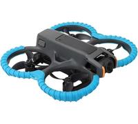 DEMULAX, for DJI, 2 protections d'hélices, anneau de protection en silicone, pare-chocs d'hélice, protection anti-collision et anti-rayures (orange) Protection d'hélice de drone(Blue)
